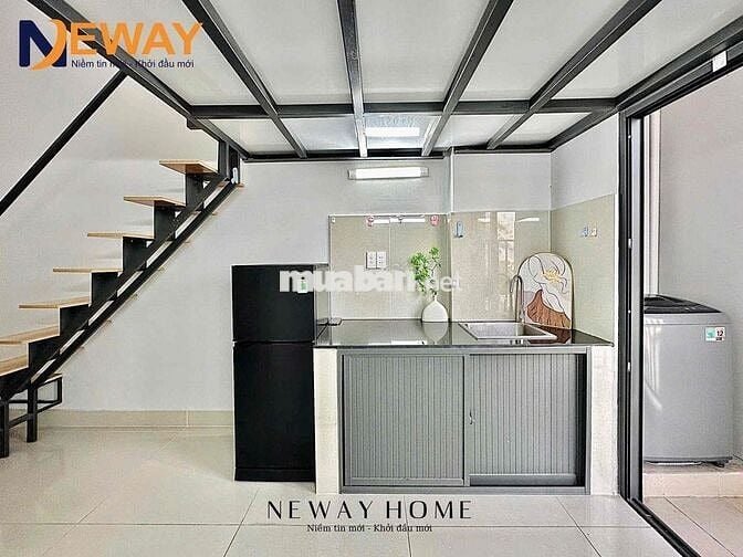 CĂN HỘ BAN CÔNG FULL. NỘI THẤT MÁY GIẶT RIÊNG NGAY GẦN AEON BÌNH TÂN
