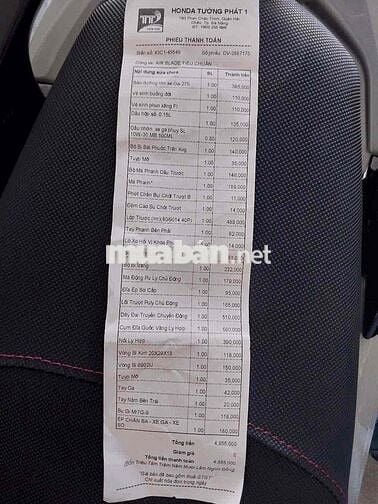 ab2015 khách mới dọn full bảo dưỡng máy 5tr ở head