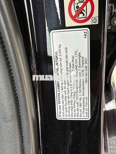 Toyota Camry 2021 2.5Q - HÃNG BH 1 năm giảm sâu