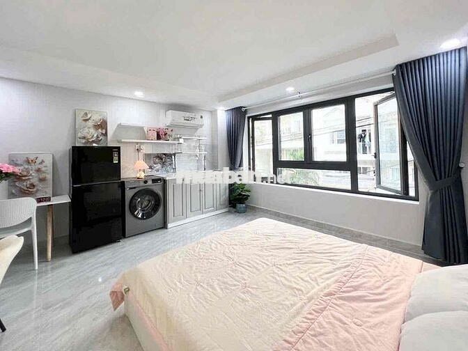 Căn hộ full nội thất máy giặt riêng ngay chợ Bà Chiểu gần Q1