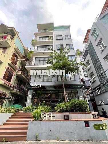 Bán toà CHDV Nguyễn Gia Trí, 250m2, hầm + 7 tầng, 75CHDV, HĐT 5.4 Tỏi