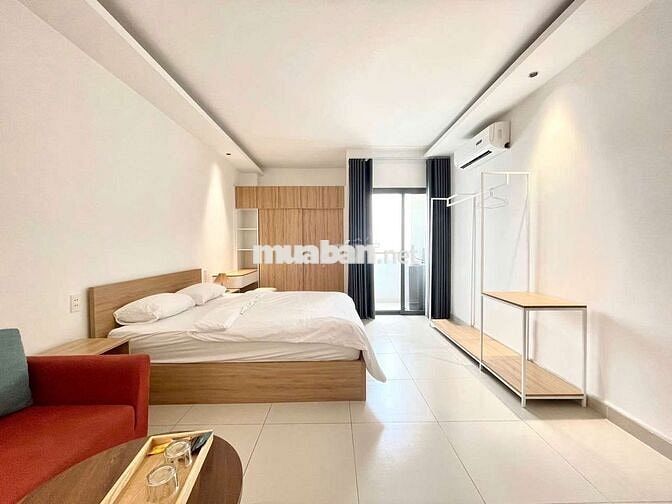 Căn hộ Bình Thạnh 45m2,ban công, máy giặt riêng, chợ Nguyễn Đình Chiểu
