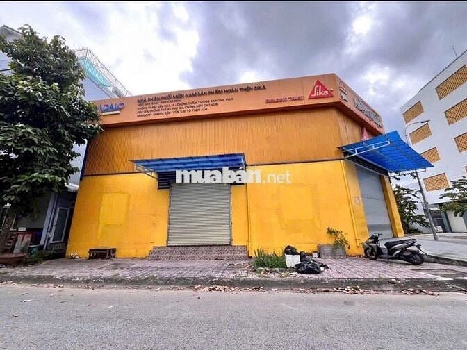 Cho thuê kho góc 2 mặt tiền khu dân cư phú an đường b1 và b11