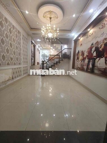 BÁN NHÀ 4 TẦNG HẺM XE HƠI - GA METRO