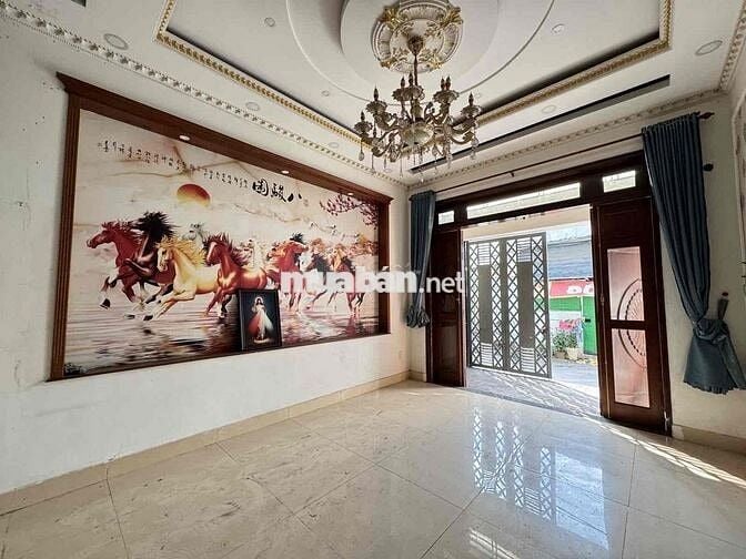 BÁN NHÀ 4 TẦNG HẺM XE HƠI - GA METRO