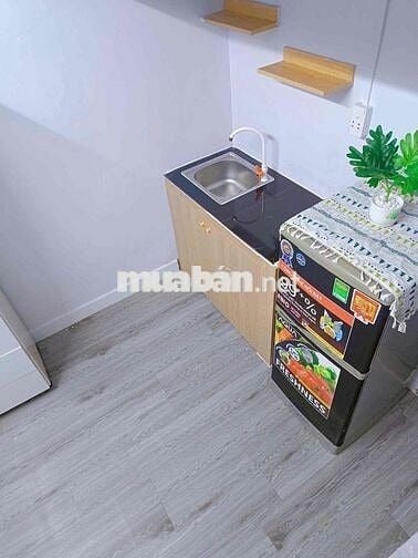 PHÒNG GÁC CAO M7 SẴN TỦ LẠNH, MÁY LẠNH,TỦ QUẦN AO_Nguyễn Văn Khối Q.GV