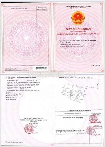 ĐẤT MẶT TIỀN Đường Châu Thị Kim, Xã An Vĩnh Ngãi, TP Tân An, Long An