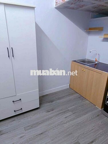 PHÒNG GÁC CAO M7 SẴN TỦ LẠNH, MÁY LẠNH,TỦ QUẦN AO_Nguyễn Văn Khối Q.GV