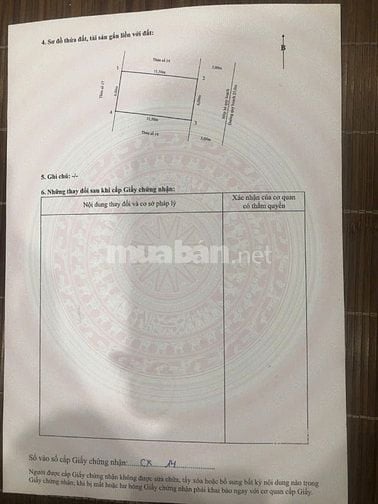 Bán gấp mảnh đất 69m2 chính chủ, có sổ đỏ 226 Lê Lai, Hải Phòng