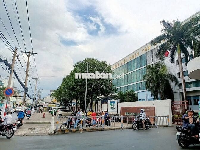 ÂU CƠ–XE HƠI ĐỖ CỬA–ĐỐI DIỆN BV TÂN PHÚ–57M²(4,1x14)–2 TẦNG KIÊN CỐ