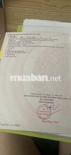 375 mét Đất Full Thổ Cư Đường 5 Mênh Xã Phước Hậu CG Long An