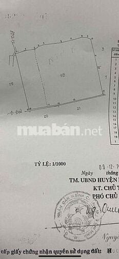 Chính chủ gia đình cẩn bán đất mặt tiền, vị trí đẹp