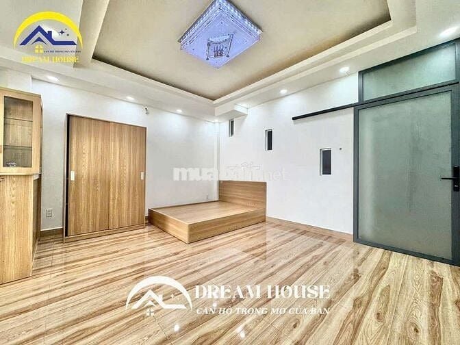 CĂN HỘ DỊCH VỤ MỚI ĐẦY  ĐỦ NỘI THẤT BAN CÔNG THOÁNG MÁT GẦN AEON TP
