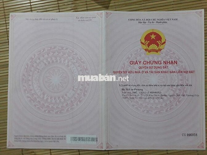 BÁN ĐẤT XÂY KHO XƯỞNG - MẶT TIỀN HUỲNH MINH MƯƠNG