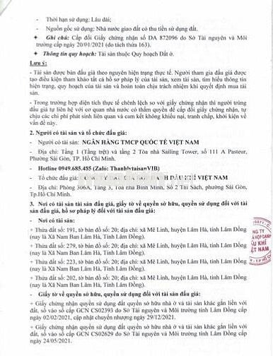 BĐS xã Mê Linh, huyện Lâm Hà, Lâm Đồng (Xã Nam Ban Lâm Hà, Lâm Đồng)
