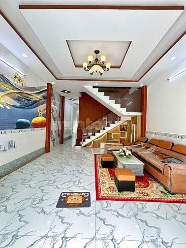 NHÀ NGỘP KCN CẦU TRÀM GIÁ 1 TỶ 890 - CÁCH BẾN XE MIỀN TÂY 13KM