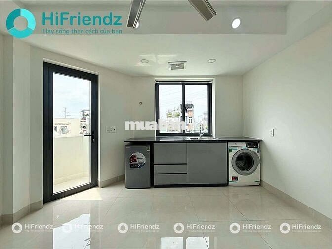 STUDIO FULL NỘI THẤT BANCOL MÁY GIẶT RIÊNG NGAY ĐH IUH