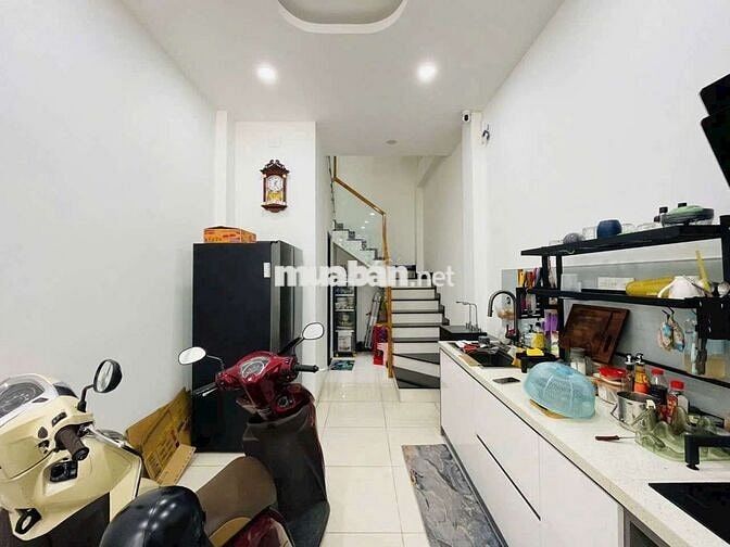 NHÀ 4 TẦNG HẺM XE HƠI LÊ ĐỨC THỌ GÒ VẤP CẦN BÁN