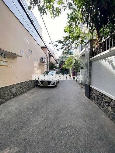 Nhà C4 ~60m2, hẻm 4m xe hơi, Nơ Trang Long Bình Thạnh, 3 phòng ngủ