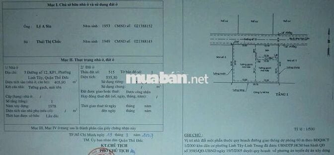 Thủ đức Cho thuê nhà xưởng kèm văn phòng 24x21m, DT đất 535m2- 50tr