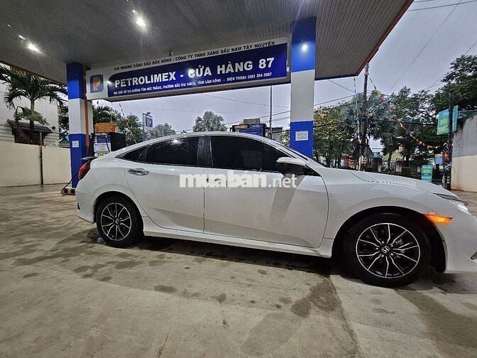 Honda Civic Bản G 2020 màu trắng, số tự động