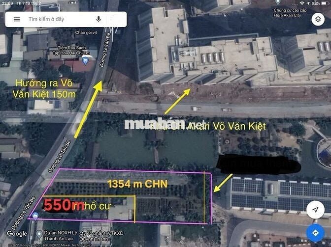 Đất MT Lê Tấn Bê - 24 x 80M - 59 Tỷ - Quận Bình Tân