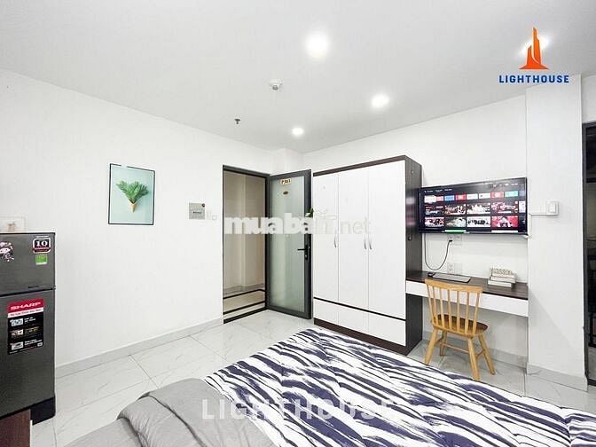 🔥CĂN HỘ STUDIO FULL NỘI THẤT A-Z GẦN CHỢ BÀ CHIỂU, AN NINH TỐT
