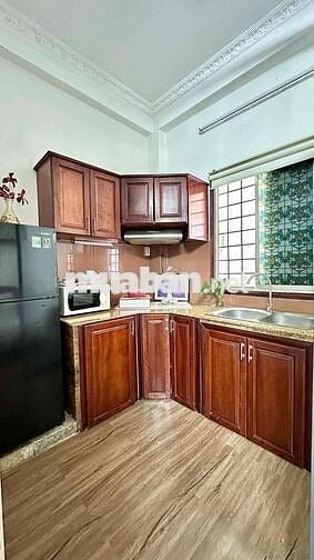 [Trung tâm Q1] cho thuê căn hộ dịch vụ full NT, bếp & NVS riêng