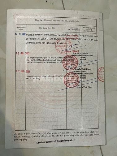 Nhà Bán 29/11/6 Đỗ Nhuận, P. Sơn Kỳ, ngay Aeon Tân Phú