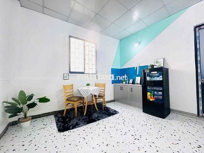 🏡CHDV - 1 PHÒNG NGỦ RIÊNG - 1 PHÒNG KHÁCH mới 100% có sẵn NỘI THẤT MỚI