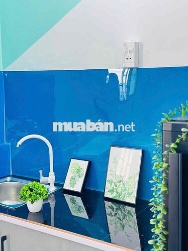 🏡CHDV - 1 PHÒNG NGỦ RIÊNG - 1 PHÒNG KHÁCH mới 100% có sẵn NỘI THẤT MỚI