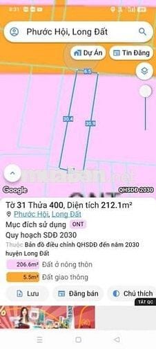 CĂN NHÀ CẤP 4 THUỘC XÃ PHƯỚC HỘI CŨ THUỘC ĐẤT ĐỎ. BÂY GIỜ THỘC P H
