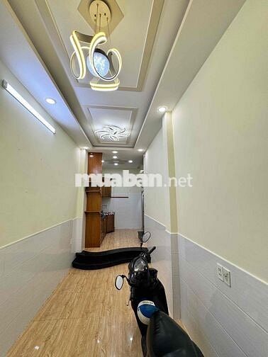 Nhà hiện hũu 3m*9m 2 lầu 4 phòng 3 Wc phường16 Quận 8
