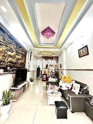 BÌNH TRỊ ĐÔNG _ BÌNH TÂN _ NHÀ 4 TẦNG _ 2 MẶT T.IỀN KIÊN CỐ _ 4✖️20m (