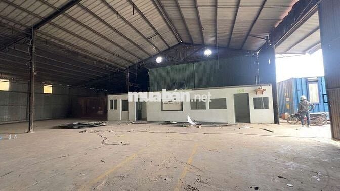 Xưởng Dĩ An 2100m² PCCC đường cont khuôn rộng sx đa nghề