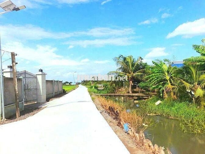 Chỉ 580 tr sở hữu 170m2 đất thổ View Kênh, sát Trung Tâm Lạc Tấn