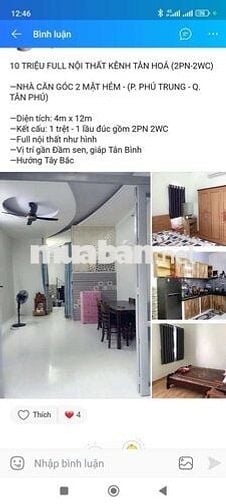 Nhà cho thuê nhà đẹp có full noi thất đầy đủ