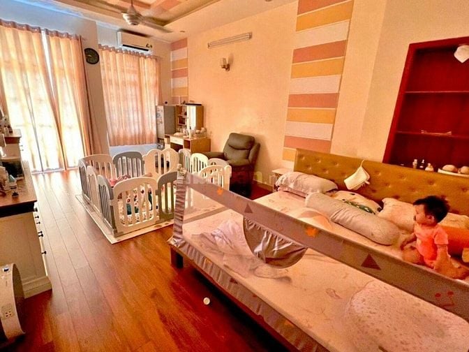 💯ĐỐI DIỆN HOA VIÊN🌿Nhà đẹp FULL NỘI THẤT KDC Bình Phú 4x16m 4 tầng