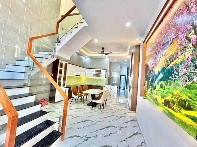 BÁN NHÀ CHỢ PHƯỚC VÂN ,GIÁ 1 TỶ 870 - CÁCH BẾN XE MIỀN TÂY 20 PHÚT