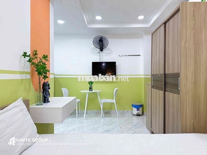 Cho Thuê Căn Hộ Núp Hẻm Full NT Mới Khai Trương ở CMT8, Q10