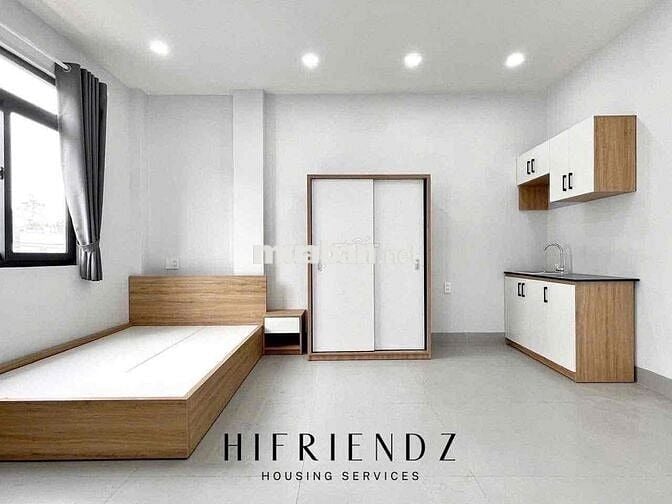 CĂN HỘ 1PN TÁCH BẾP BANCOL RỘNG_NEW100_FULL NT NGAY ĐS7_VÀNH ĐAI TRONG