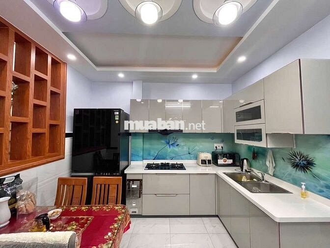 Bán nhà mới  2 tầng , Hẽm xe hơi đường Quang Trung , Gò Vấp