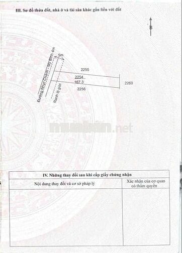 Hàng Vip, 167m2 đất thổ mặt tiền kinh doanh chỉ 1.99 tỷ