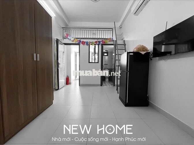 Cho thuê phòng trọ rộng 40m2 duplex ngay đường cmt8 quận 3