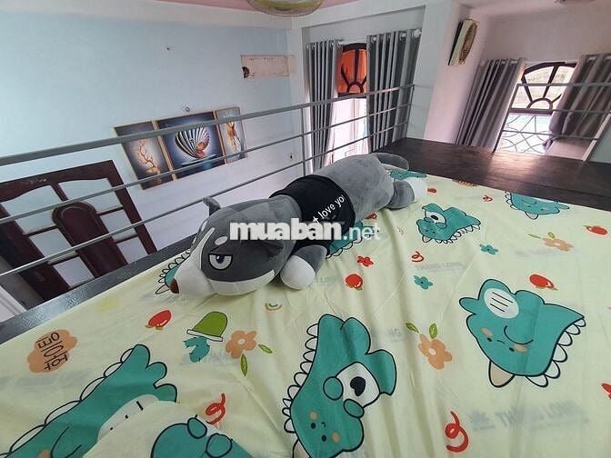 căn hộ  đầy đủ tiên nghi ban công gác 35m2 quận trung tâm