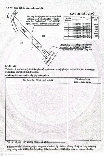 Lô đất dài thòng lòng có thổ cư tha hồ xây nhà phía sau giáp Suối