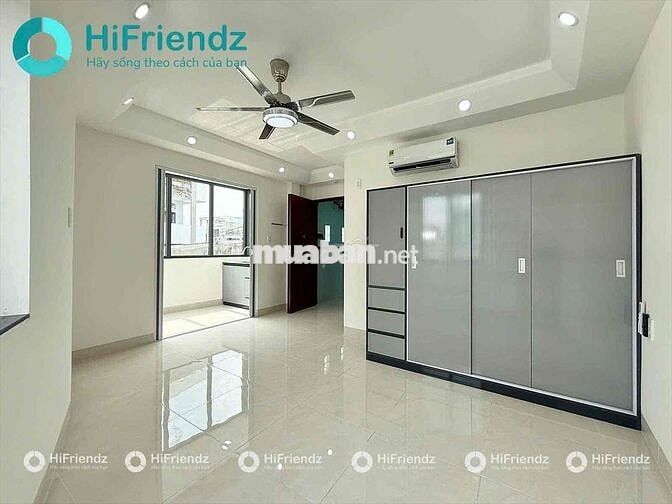 CĂN HỘ 1 PN TÁCH BẾP SIÊU THOÁNG MÁT - GẦN TRỤC PHẠM VĂN ĐỒNG
