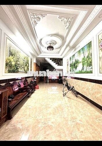 Bán nhà mới 4 tầng, 80m2, Mặt Tiền đường 621 Nguyễn Ảnh Thủ, Quận 12.