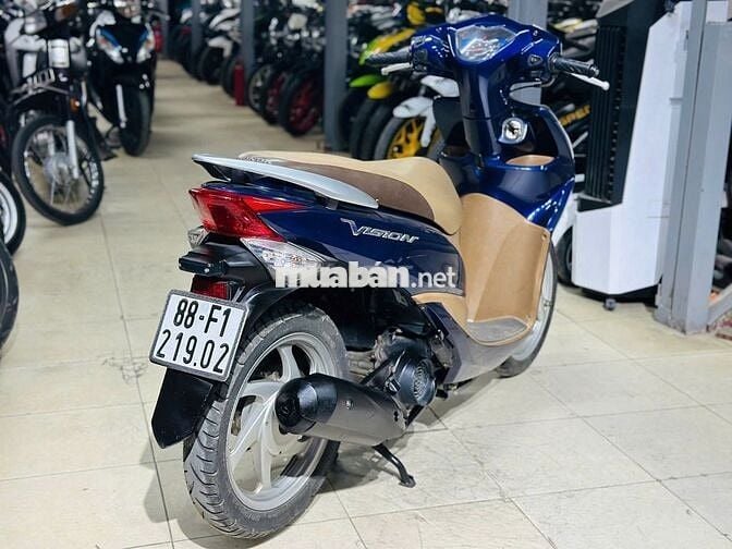 XE MÁY THỊNH PHÁT - VISION 110 XANH COBAN ĐỜI 2014