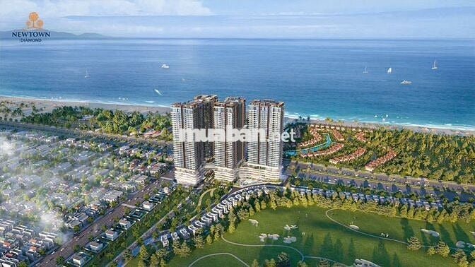 BÁN CĂN 2PN NEWTOW DIAMOND ĐÀ NẴNG SỞ HỮU LÂU DÀI 60TR/M2
